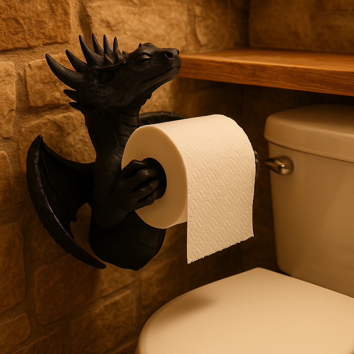 Dragon - Filament Holder or Accessory Holder - 3D Print