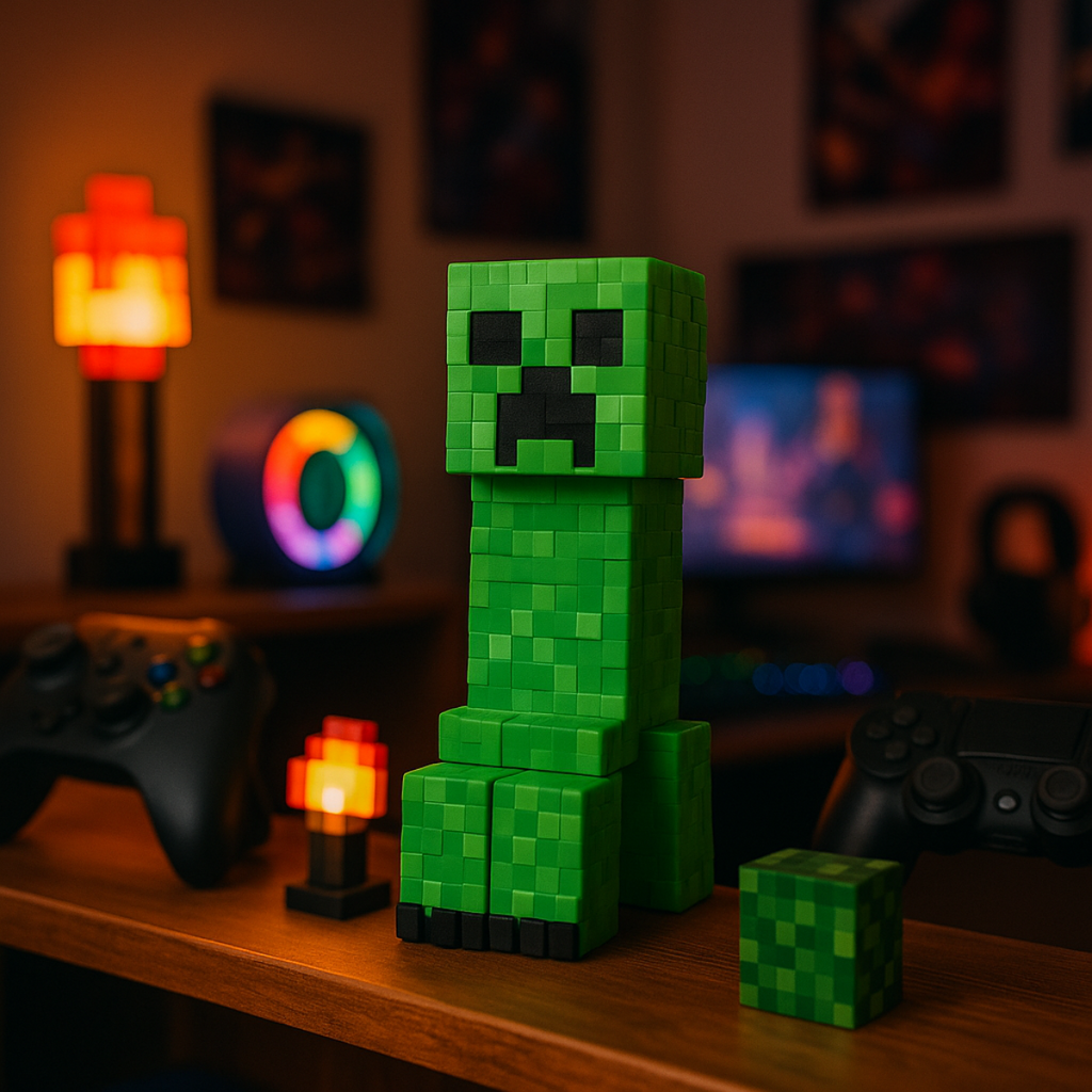 Minecraft Creeper Figure – 3D Printing for Game Fans