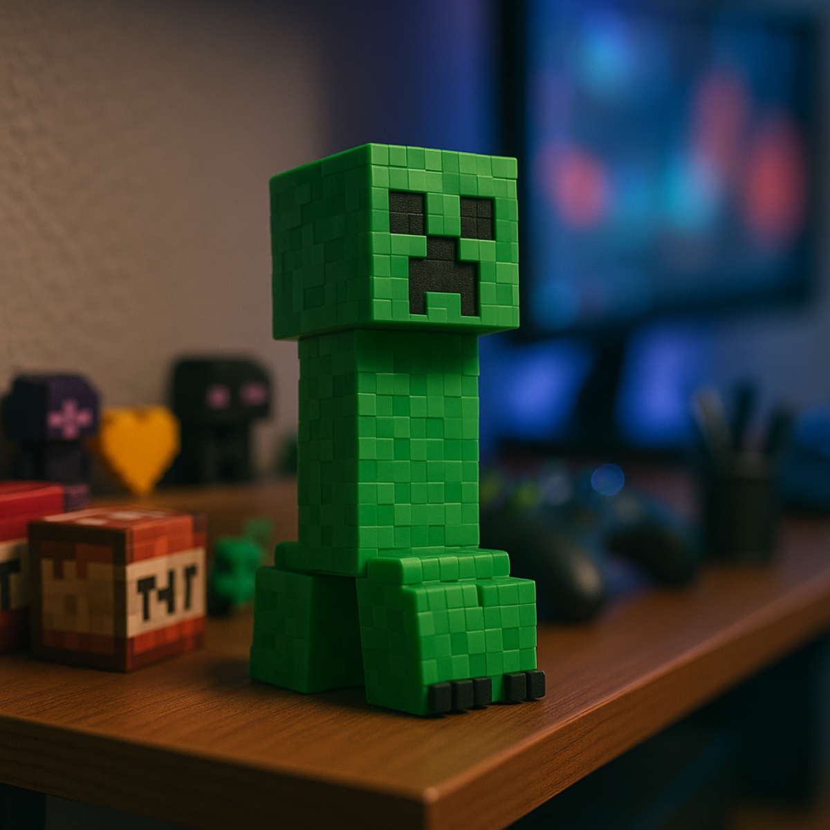 Minecraft Creeper Figure – 3D Printing for Game Fans