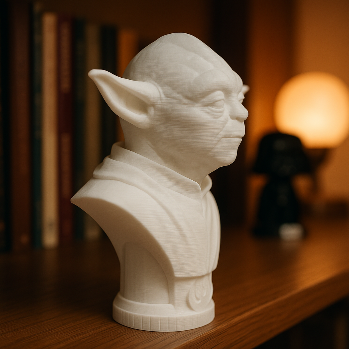 Master Yoda Bust 3D – The Wisdom of the Galaxy in Your Home