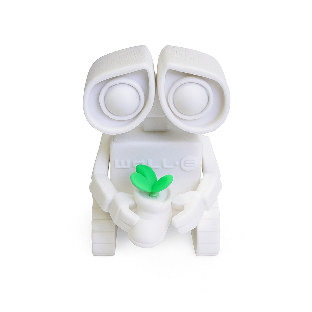3D Printer WALL-E Figure – Iconic Robot with Plant