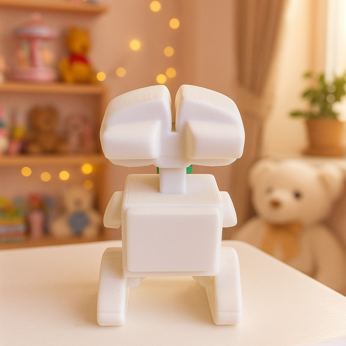 3D Printer WALL-E Figure – Iconic Robot with Plant