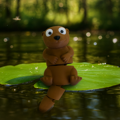 3D Keychain - Otter