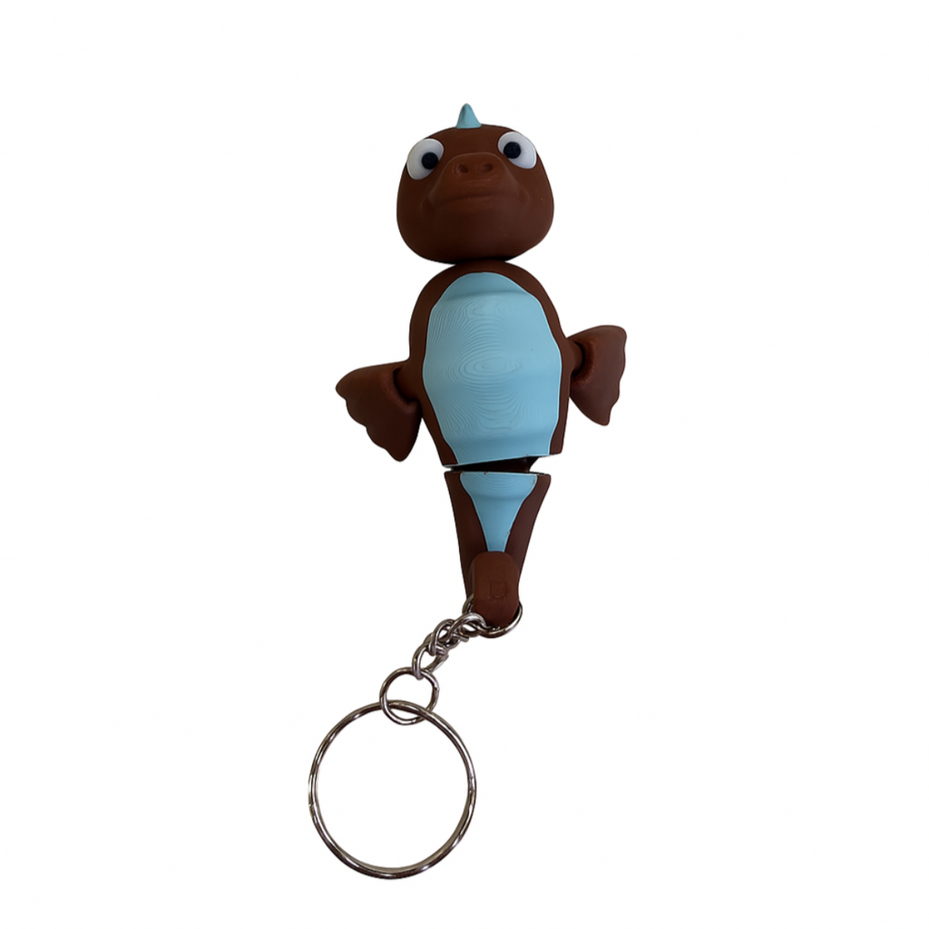 3D Keychain – Seahorse in Fairy Style