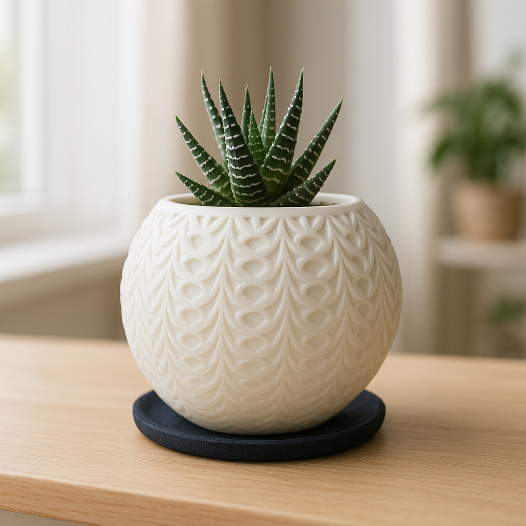Pot Cover with Stand - 3D Printing