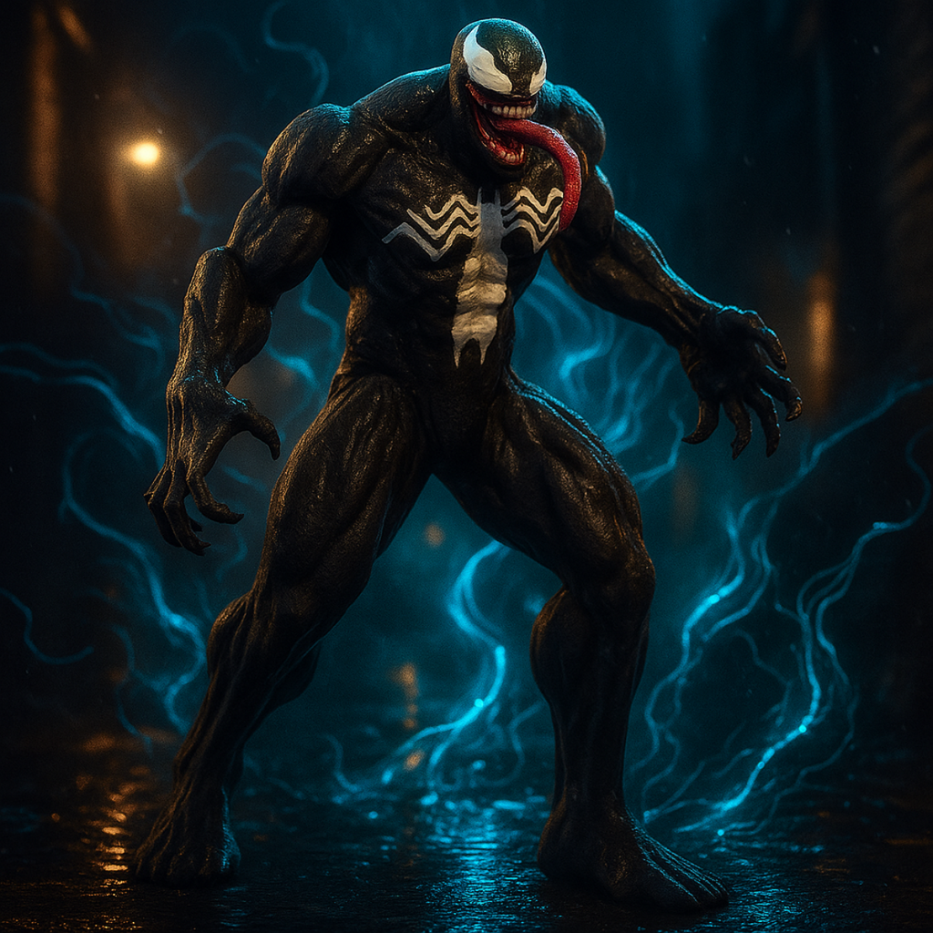 Venom Figure – 3D Printing