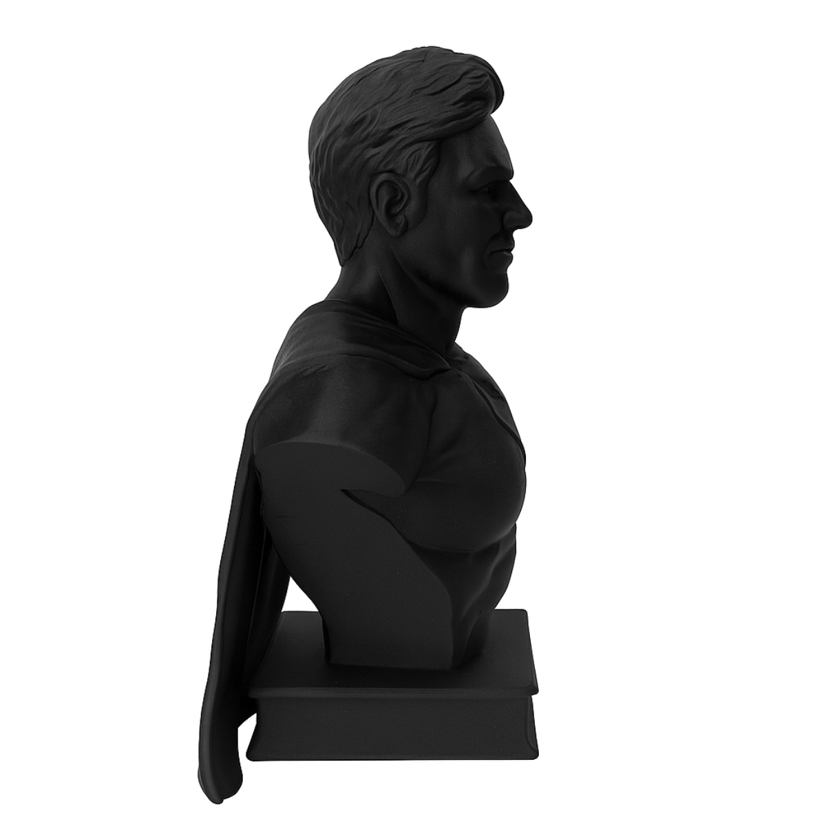 Black Superman Bust – Collectible 3D Figure