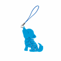 Howling Wolf Keychain with Moving Elements - 3D Printing