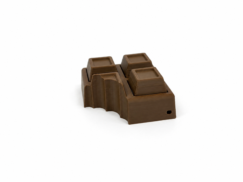 3D Clicker - Chocolate