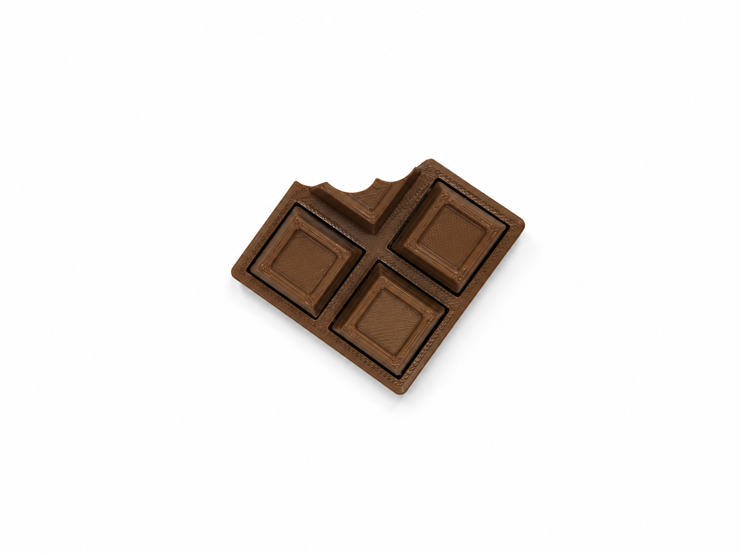 3D Clicker - Chocolate