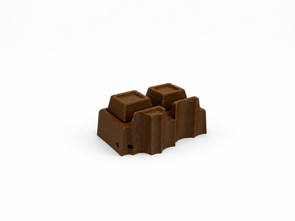 3D Clicker - Chocolate