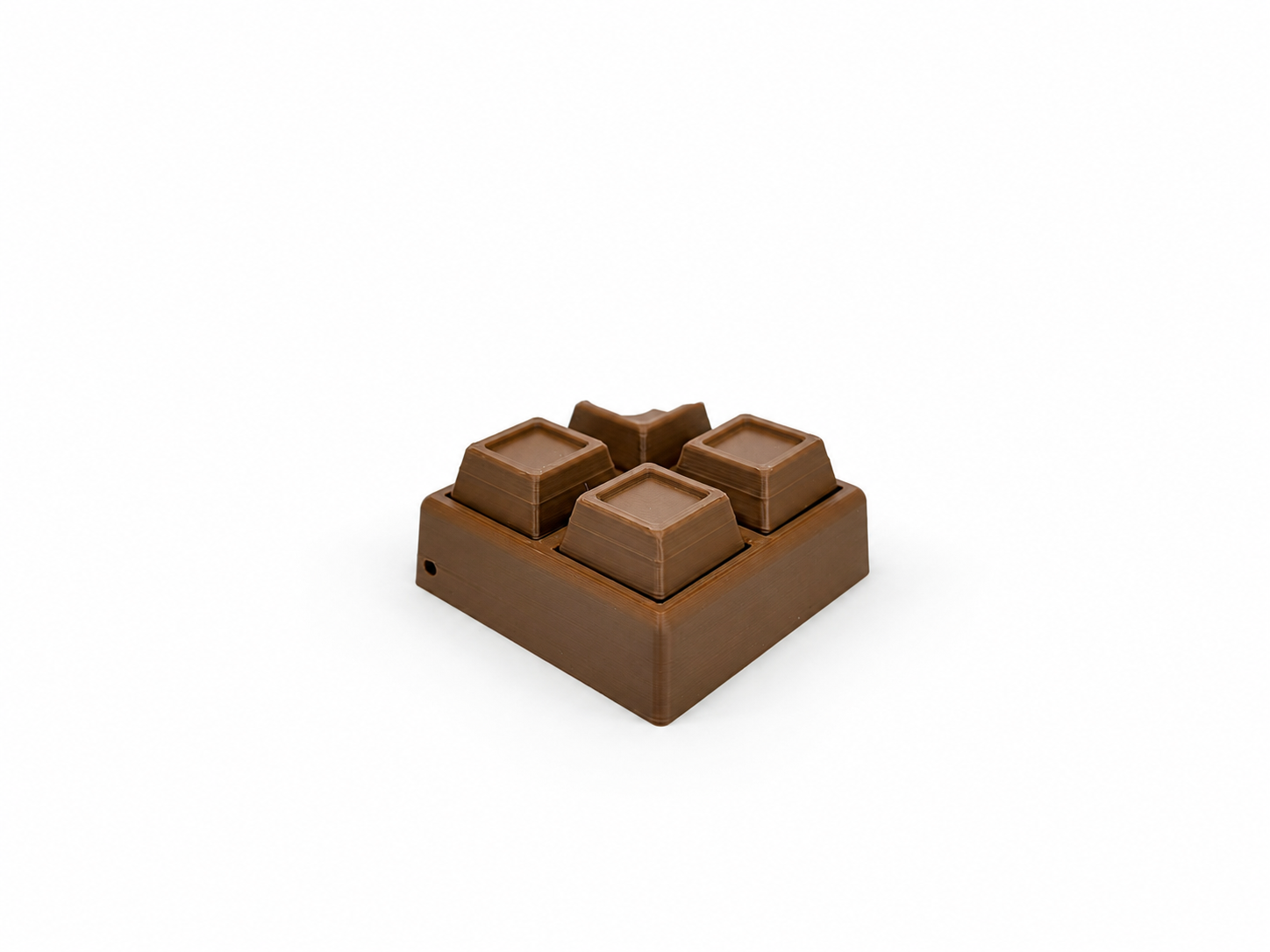 3D Clicker - Chocolate