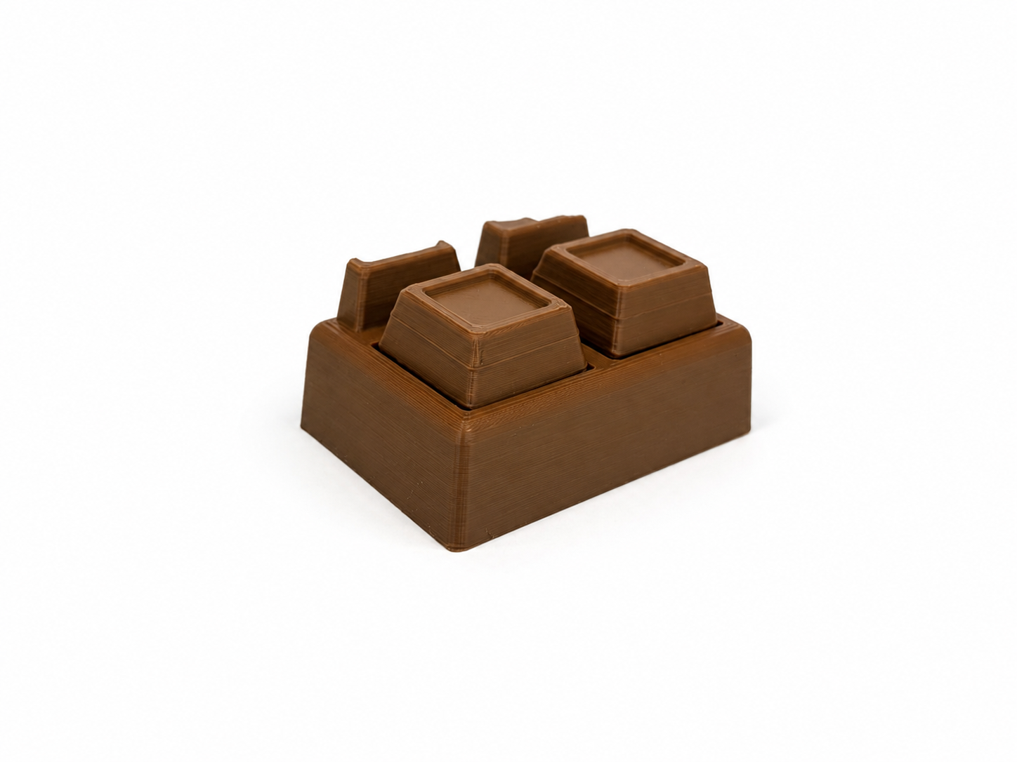 3D Clicker - Chocolate