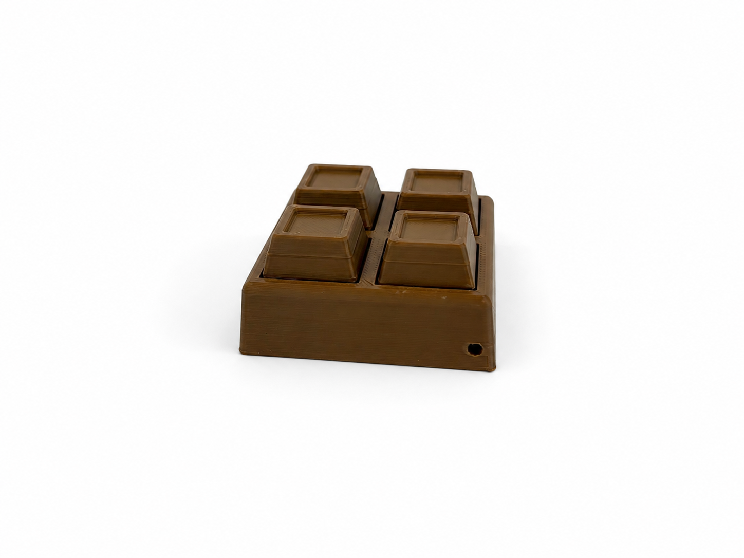 3D Clicker - Chocolate