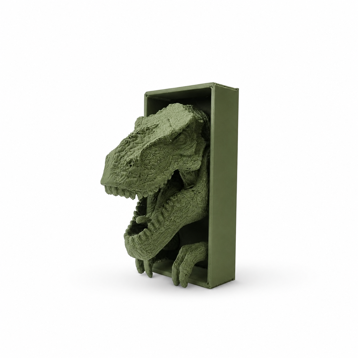 3D Book Nook - T-rex