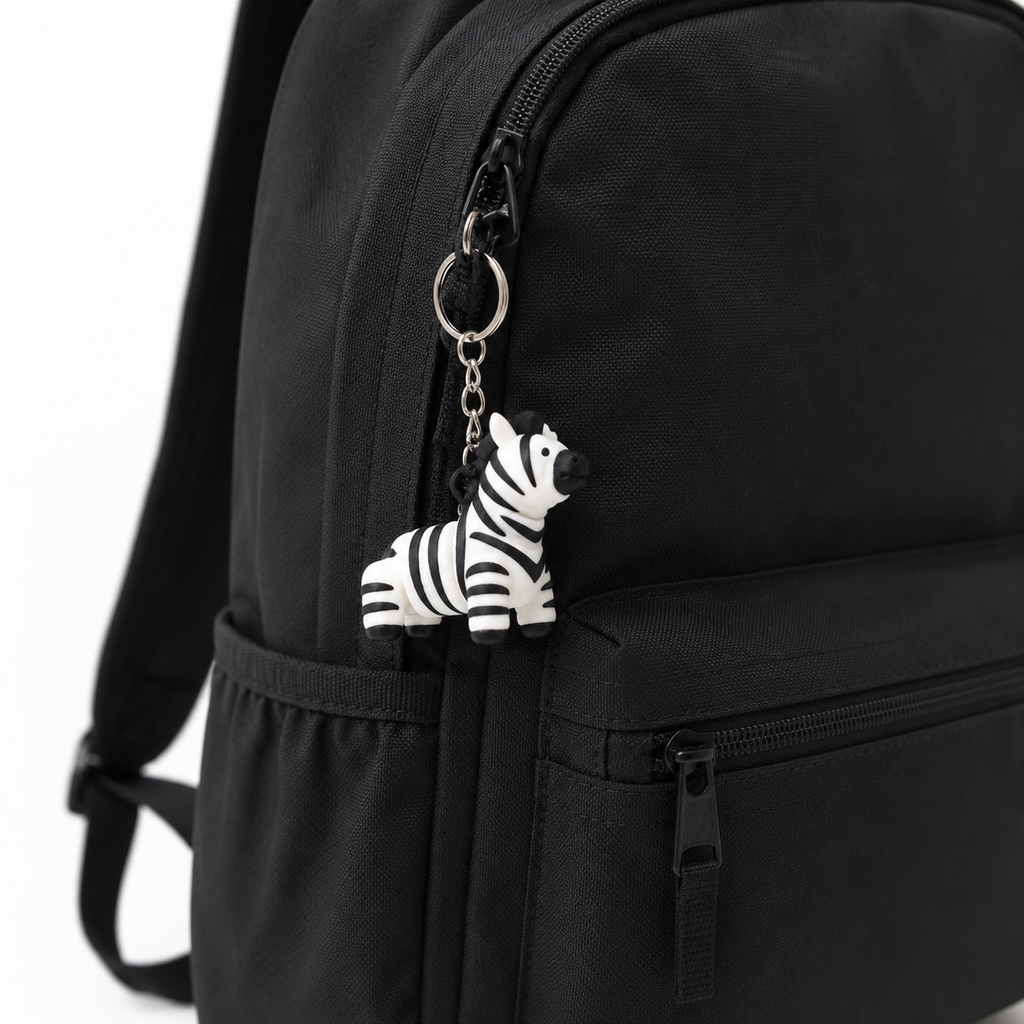 3D Keychain - Zebra