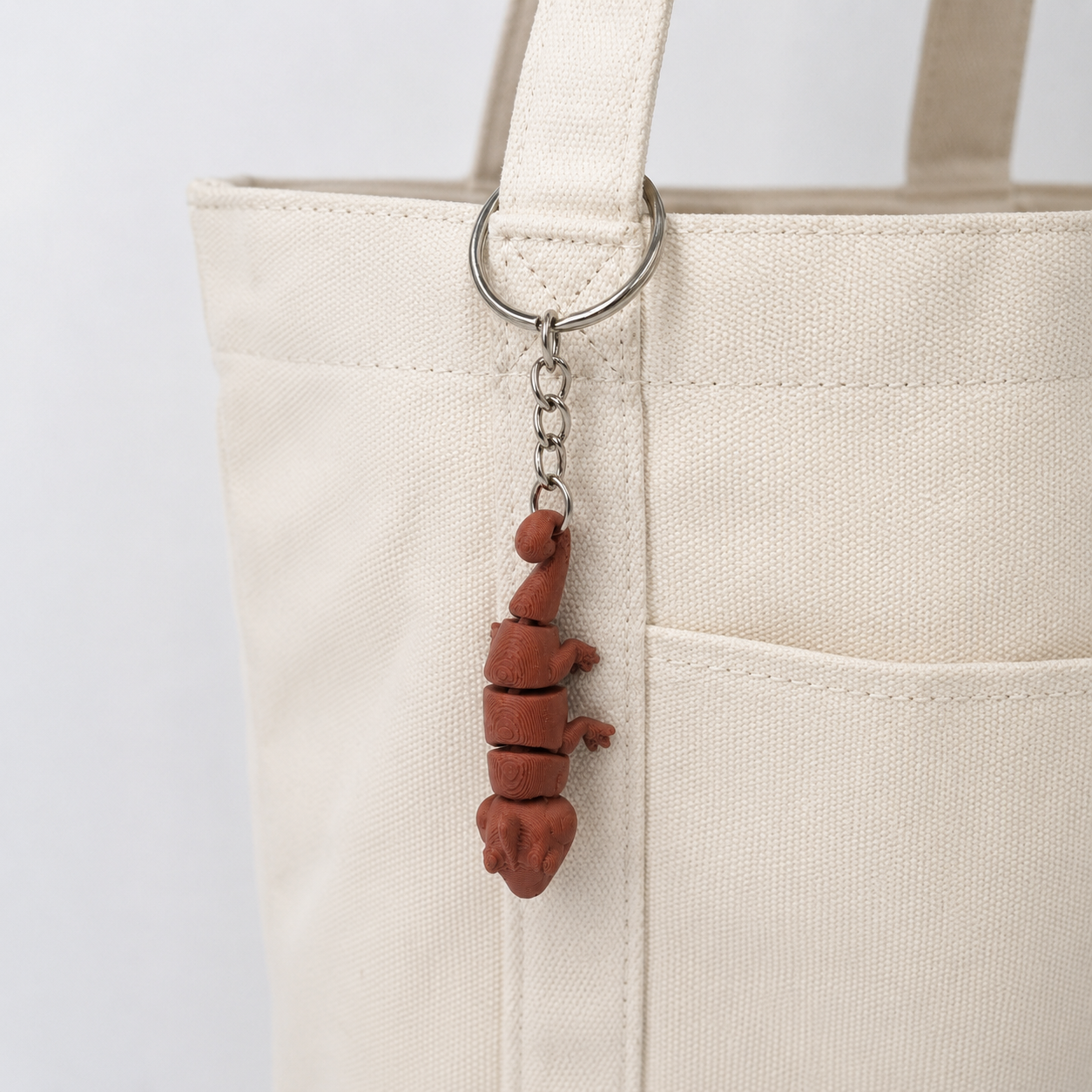 3D Keychain - Chameleon