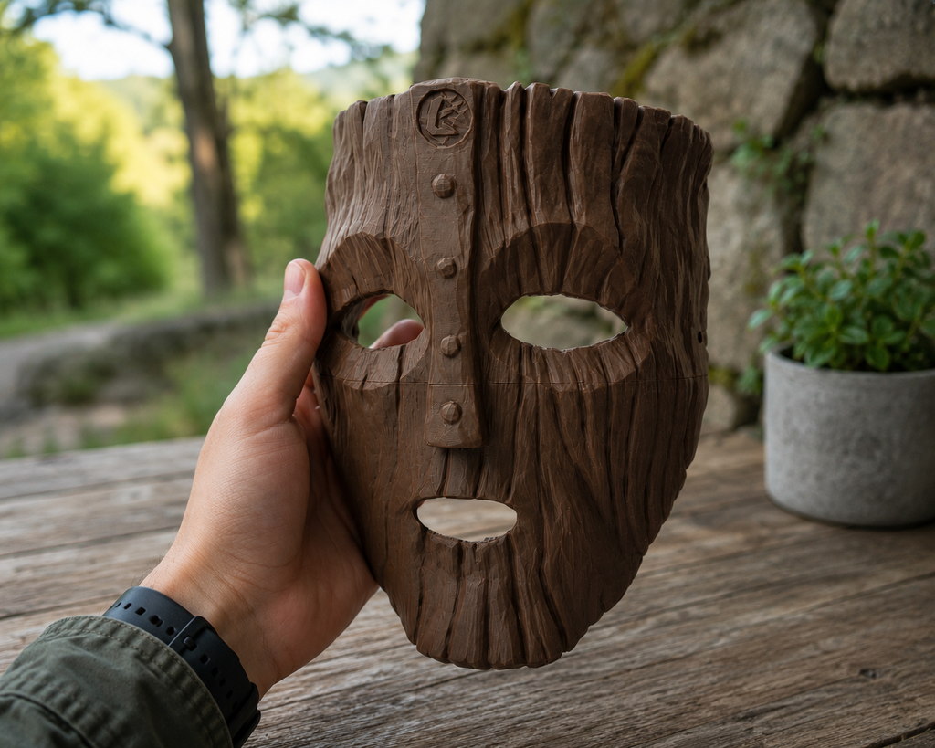 3D Mask - Loki from the movie "The Mask"