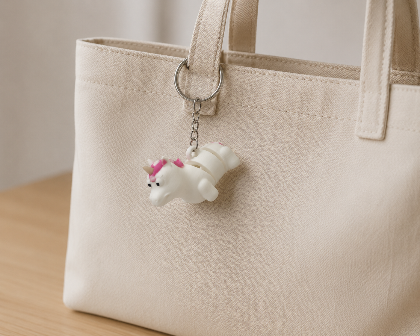 3D Keychain - Unicorn