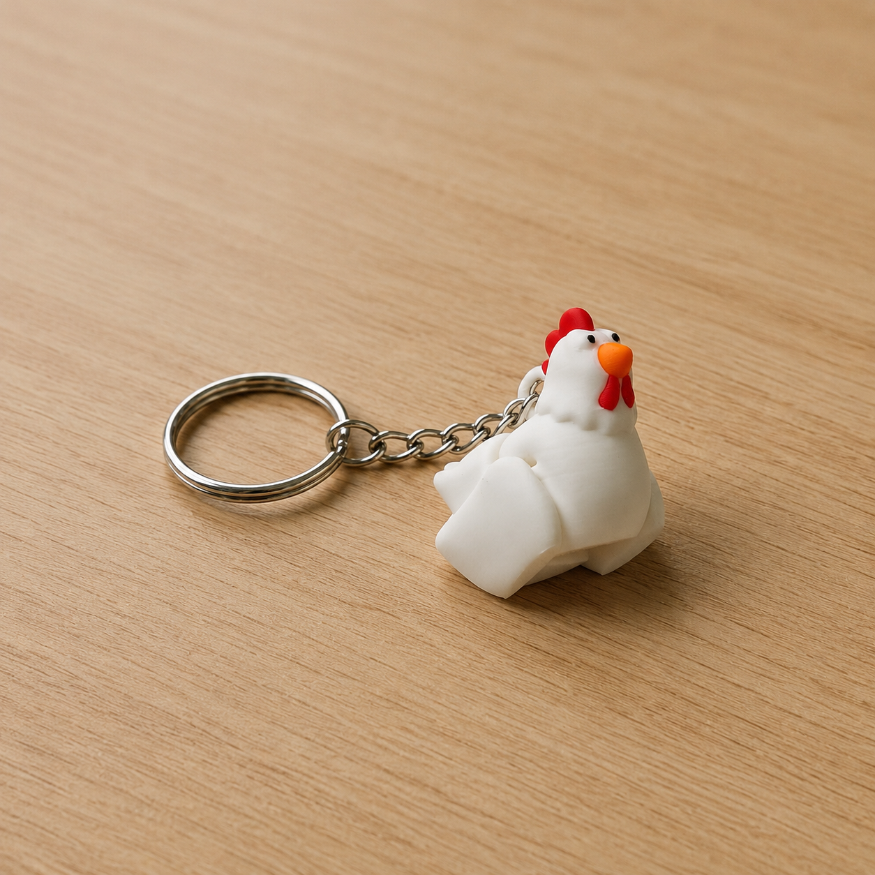 3D Keychain - Chicken