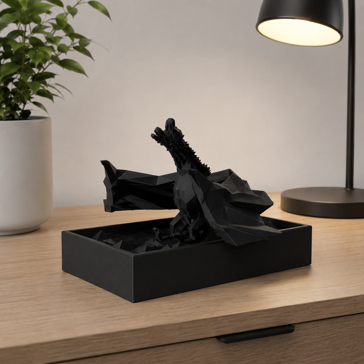 3D Figurine - Dragon in a Box