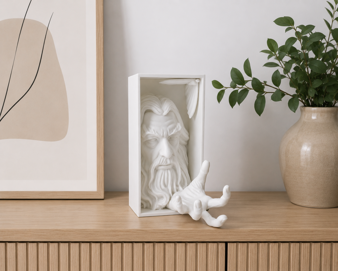 3D Book Nook - Gandalf