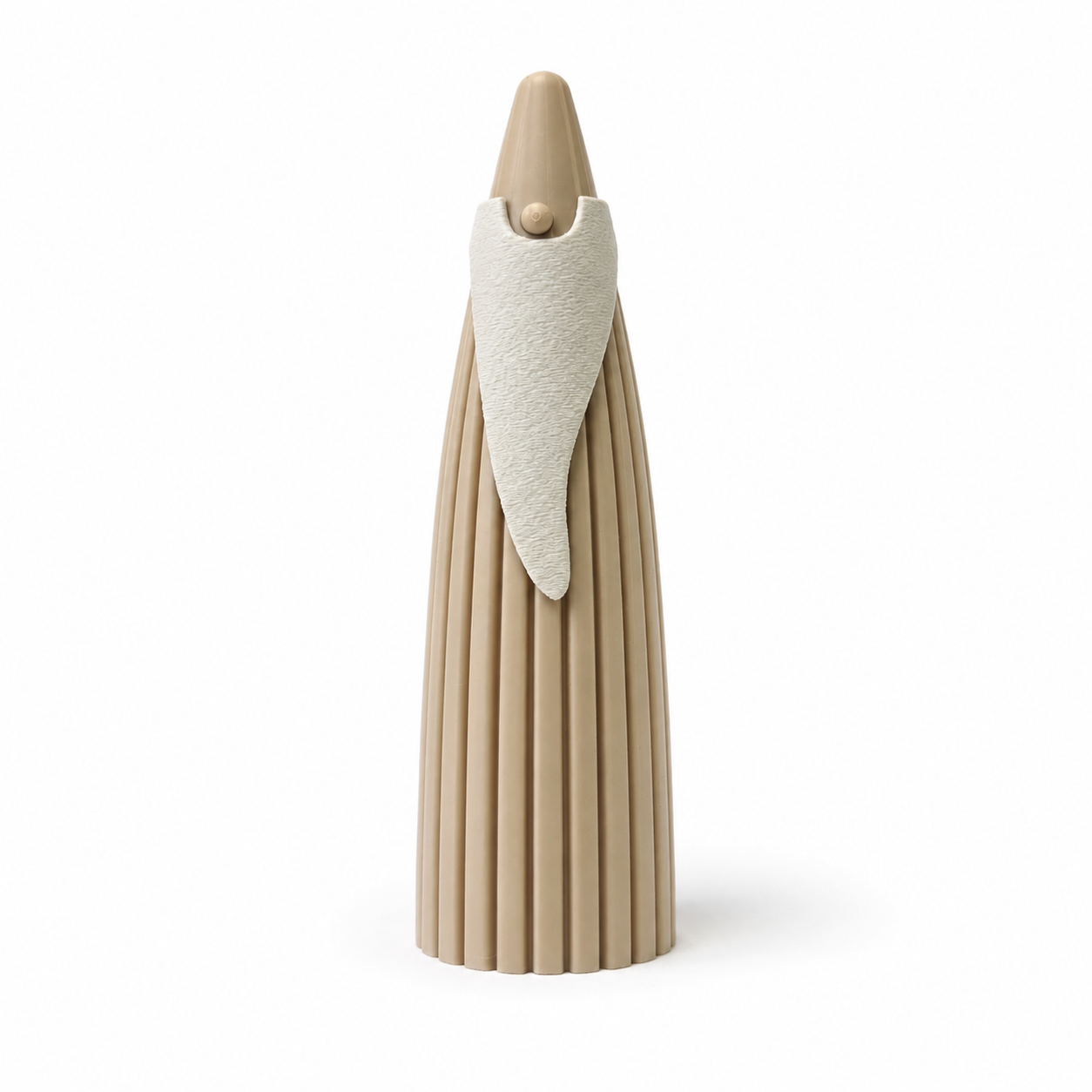 3D Figurine – Beige Santa