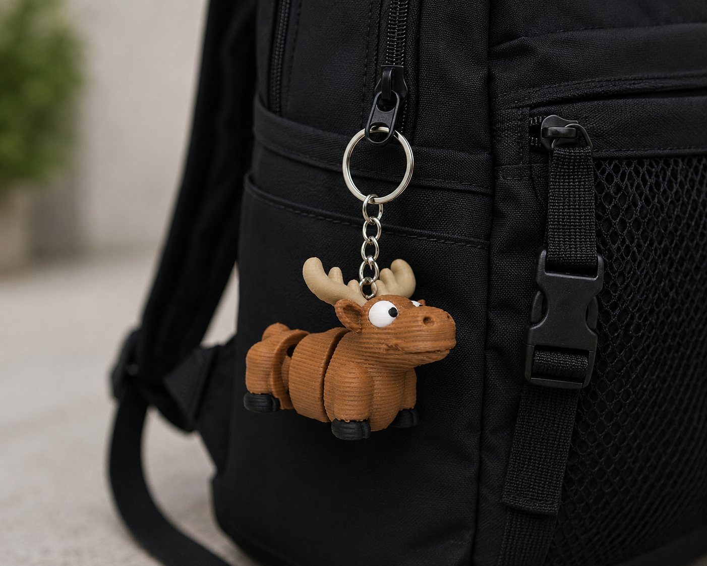 3D Keychain - Moose