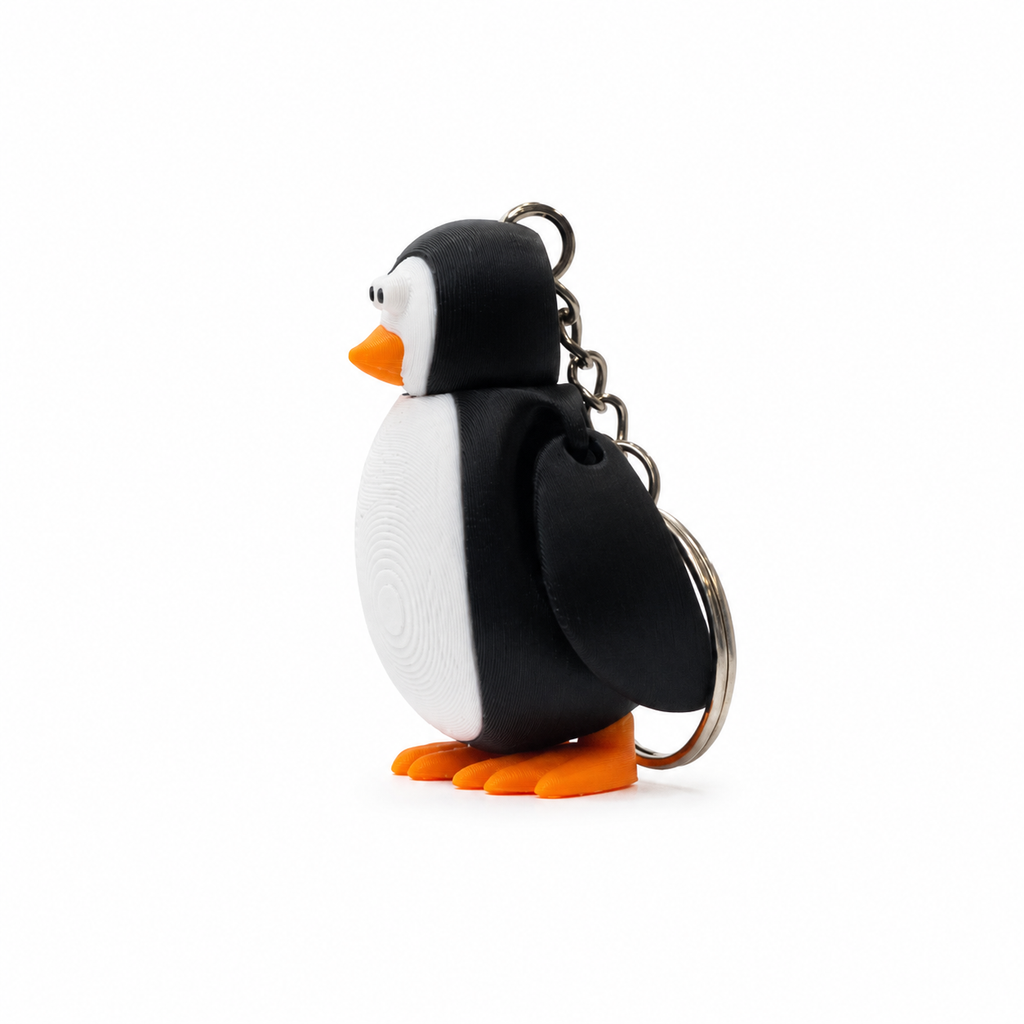 3D Keychain - Penguin
