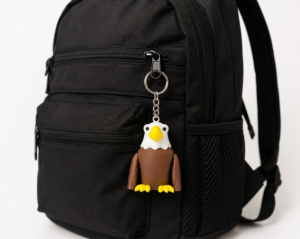 3D Keychain - Eagle
