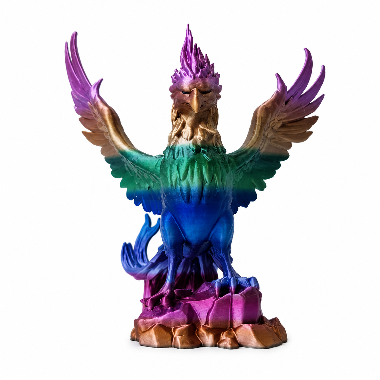 3D Figure – Rainbow Phoenix