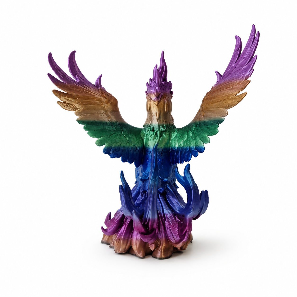 3D Figure – Rainbow Phoenix