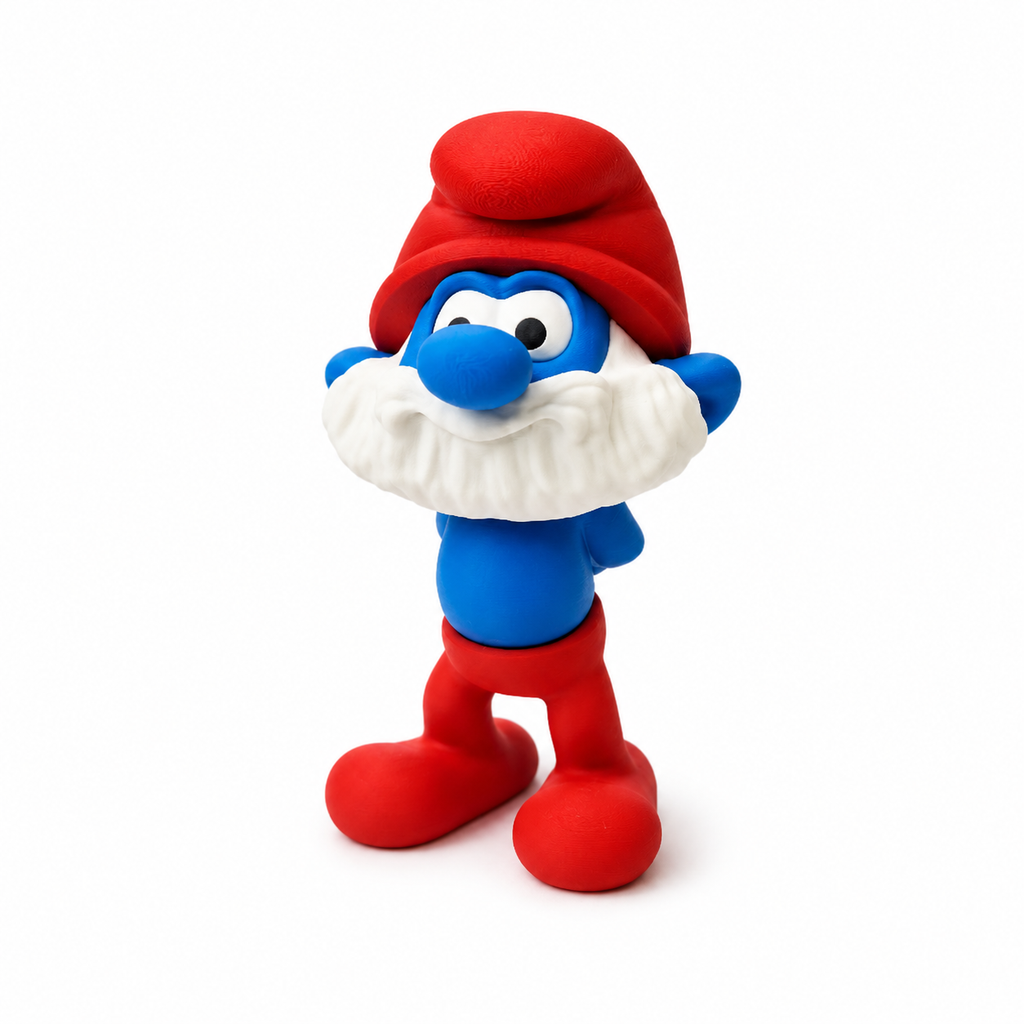 3D Figurine – Papa Smurf