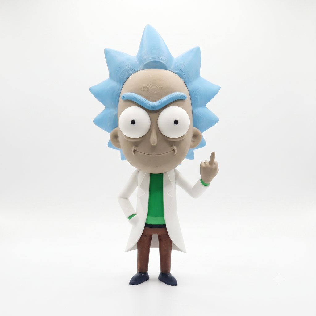 3D Figurine - Rick - Rick&Morty