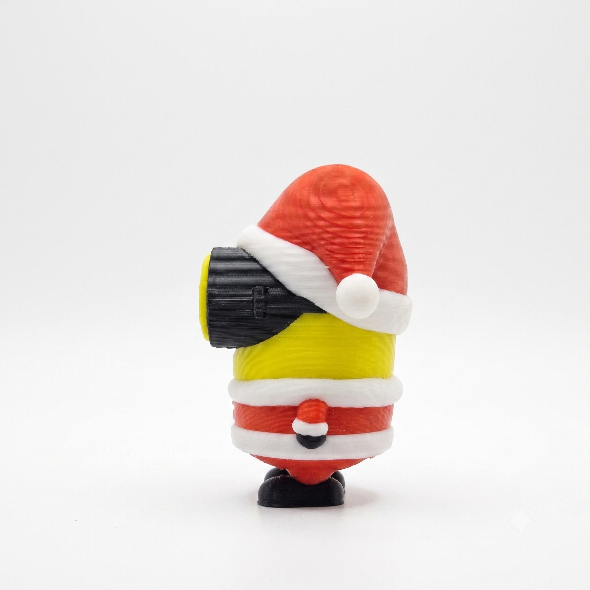 3D Figurine – Minion Dressed as Santa