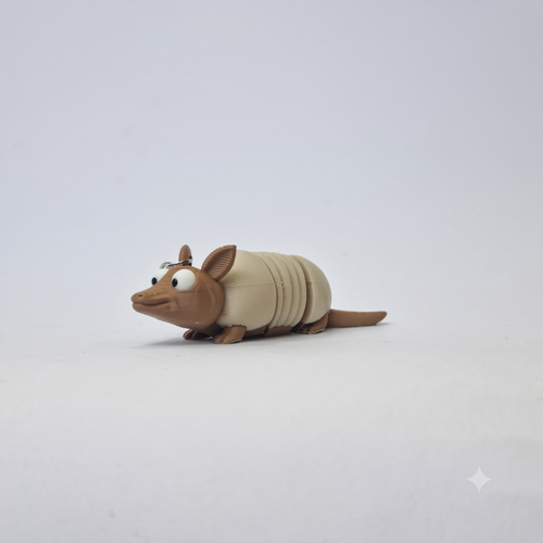3D Keychain - Armadillo