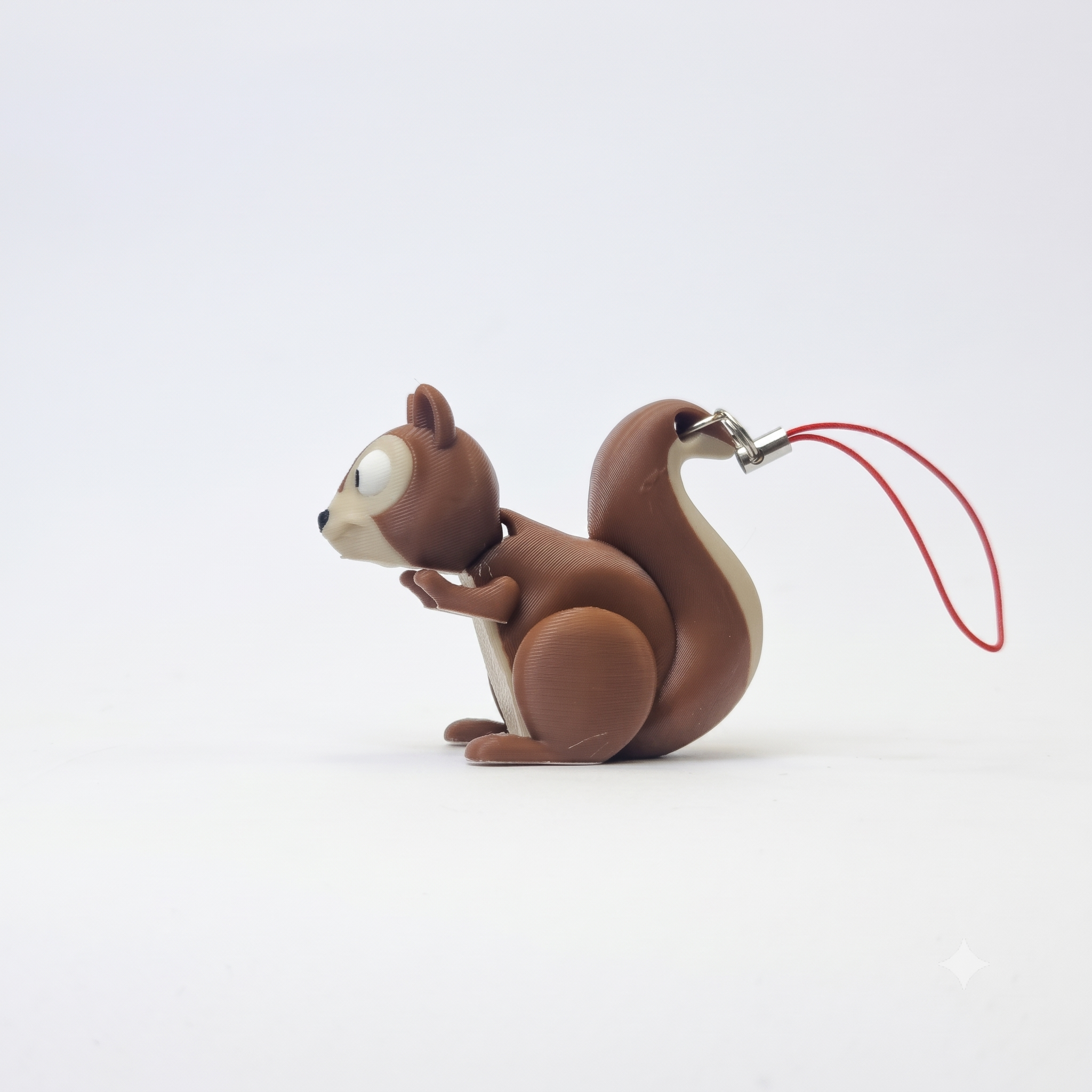 3D Keychain - Squirrel