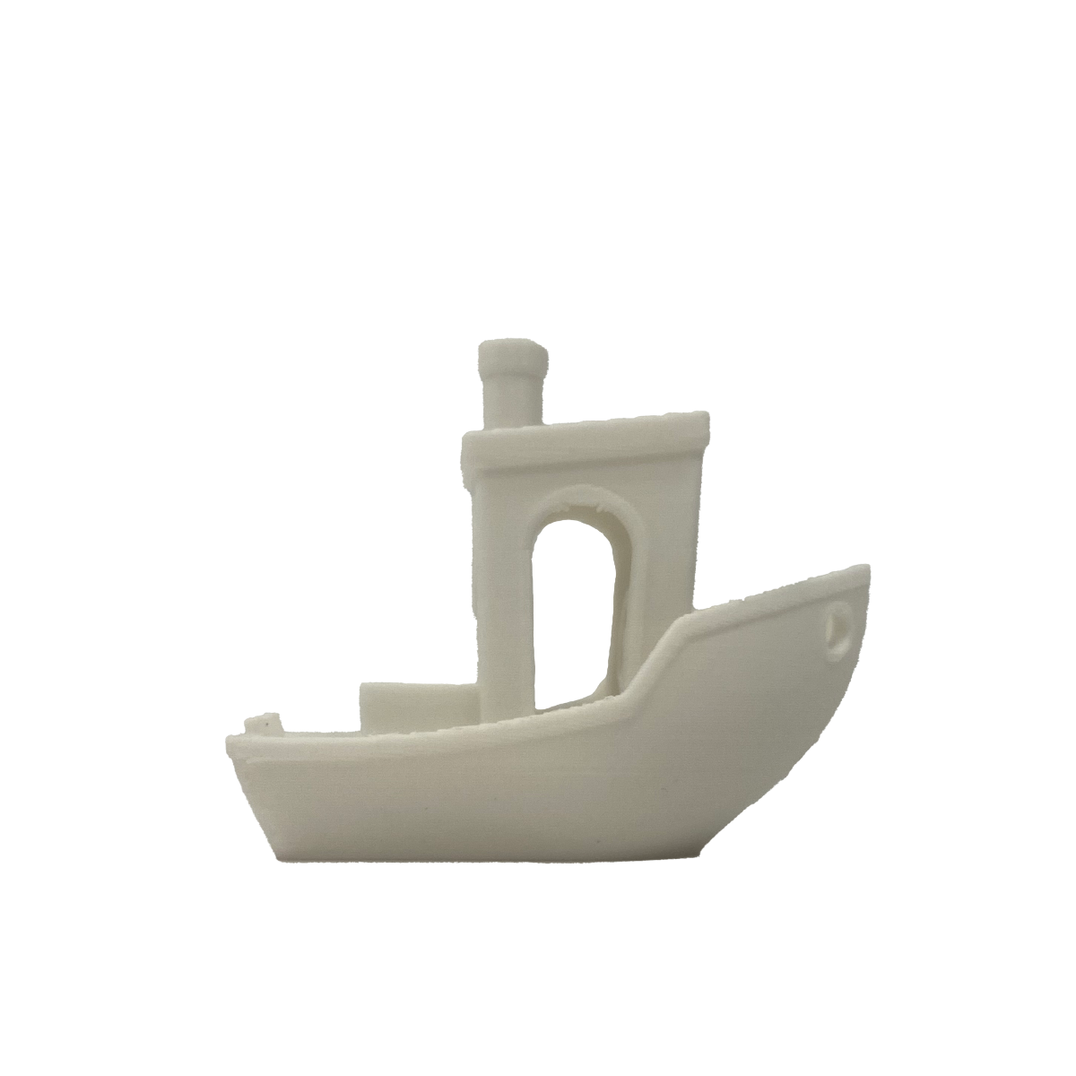3D Test Ship – Iconic Benchy in White PLA