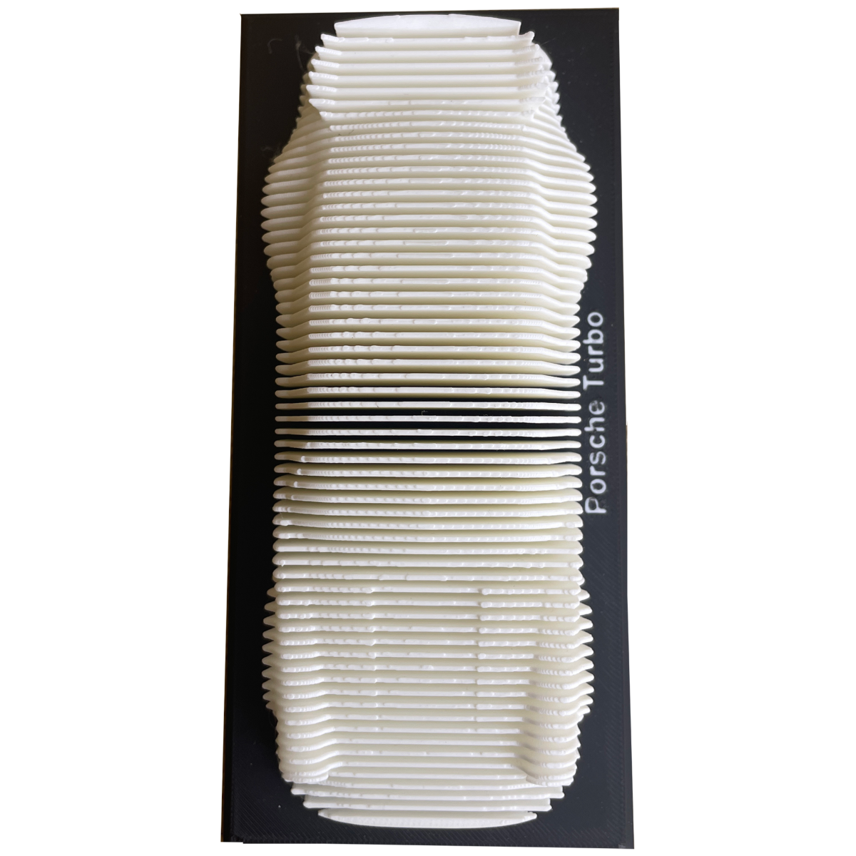 Porsche Model - Minimalist 3D Figure