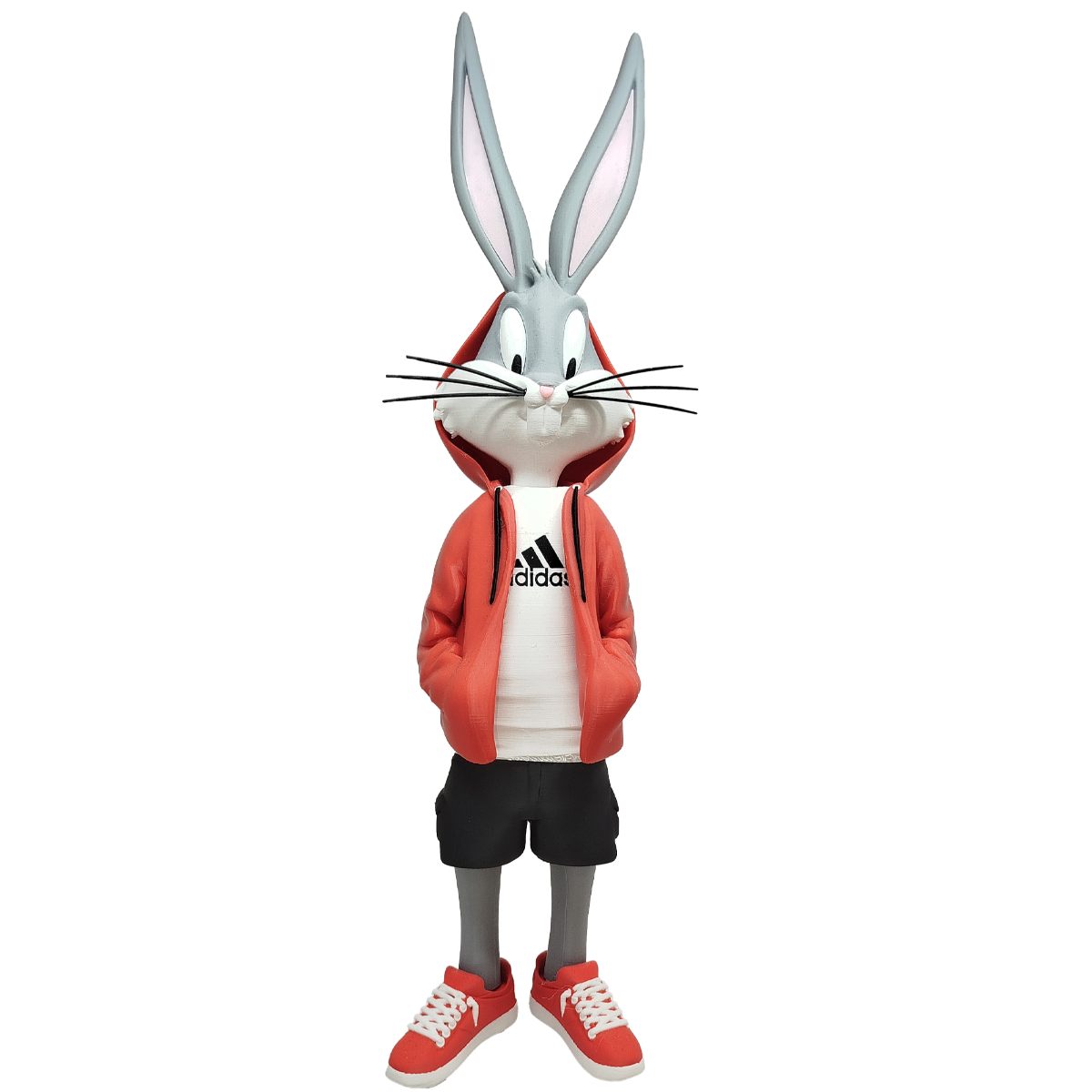 3D Figure - Rabbit Buggs in Streetwear Style