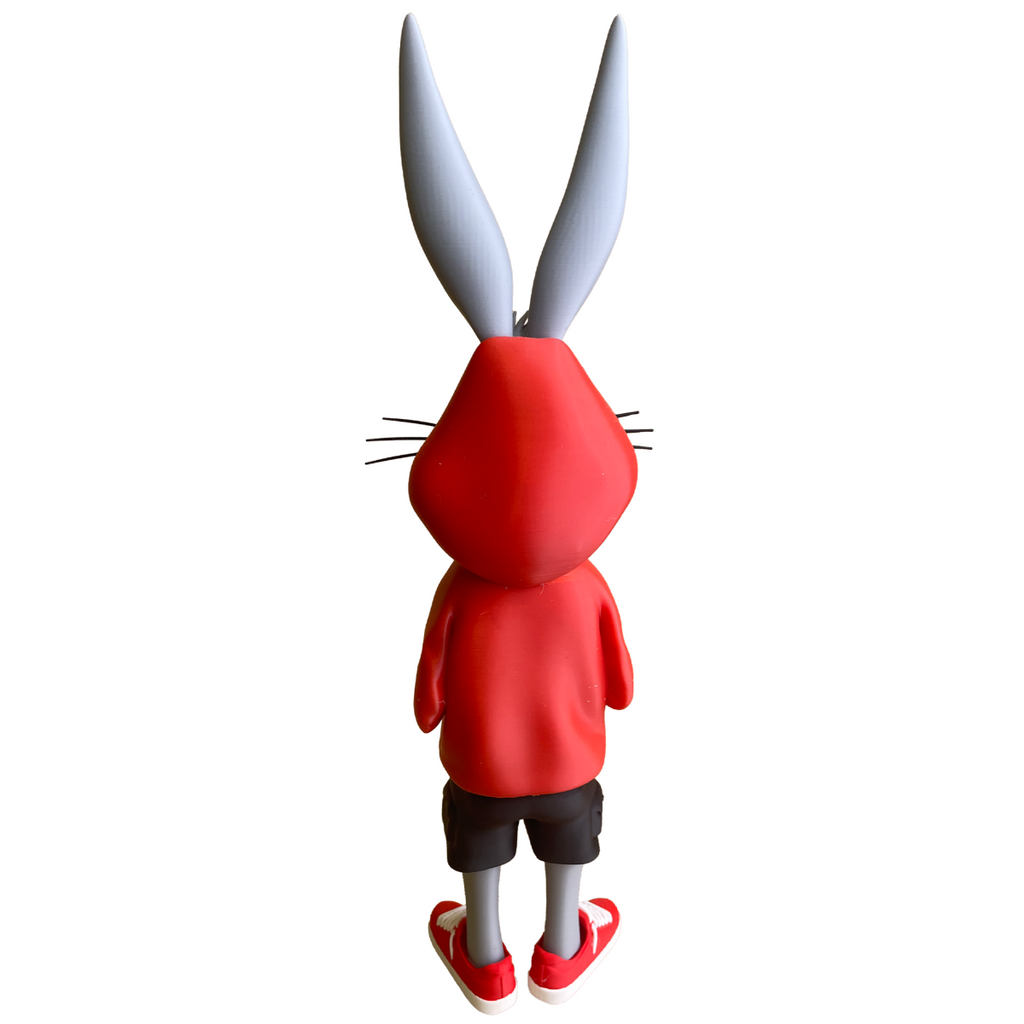 3D Figure - Rabbit Buggs in Streetwear Style