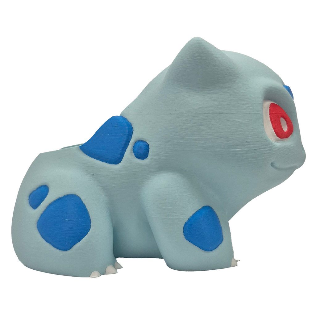 Bulbasaur Shaped Flower Pot Cover - 3D Printing