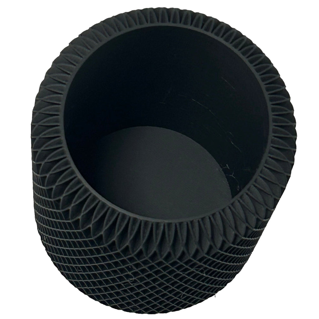 Pencil Container with Diamond Pattern - 3D Printing