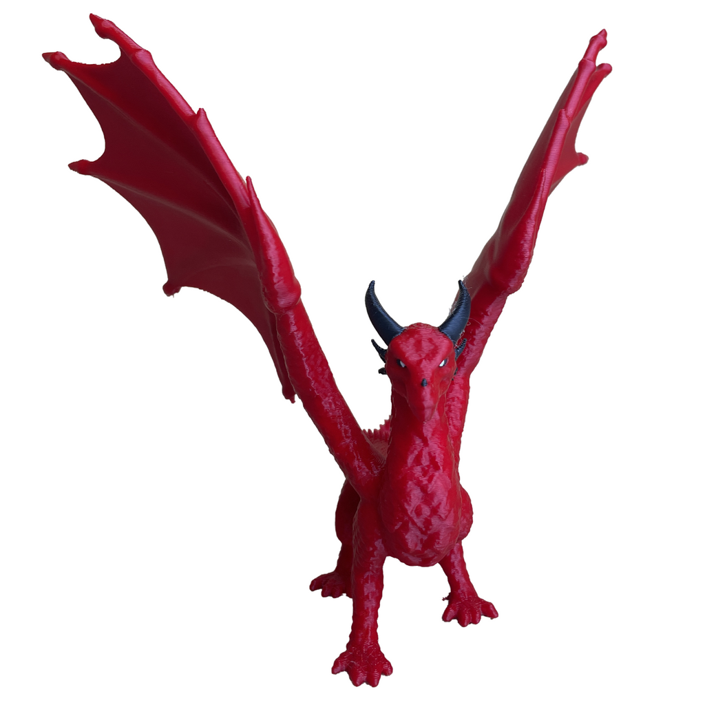 Dragon with Spread Wings - 3D Figurine