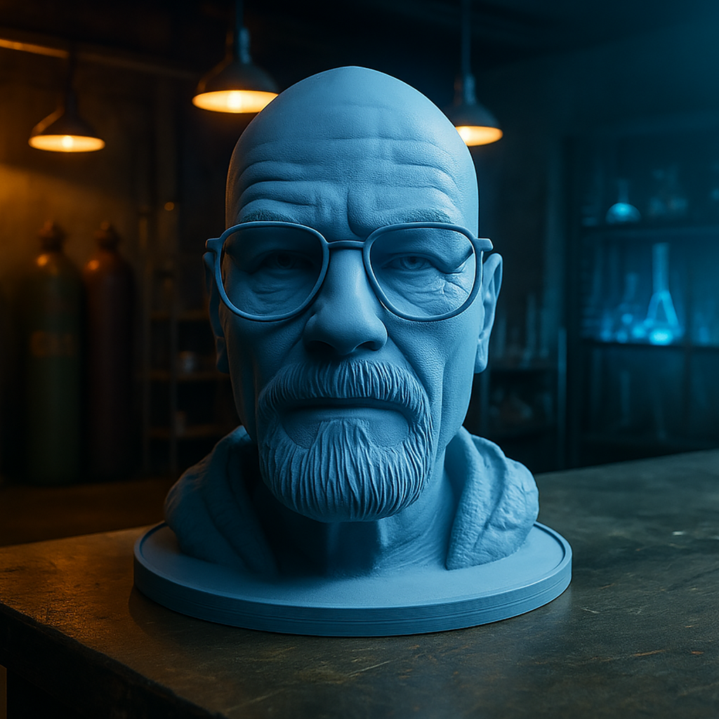 Walter White's Big Head - 3D Figure