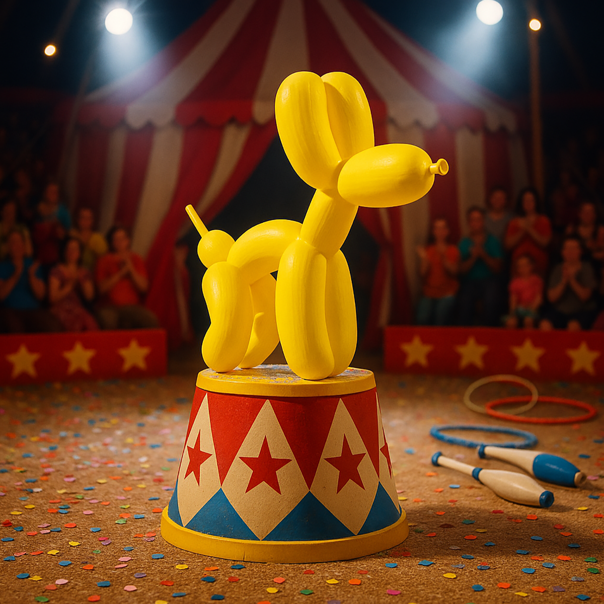 Funny Balloon Dog Figurine - 3D Print