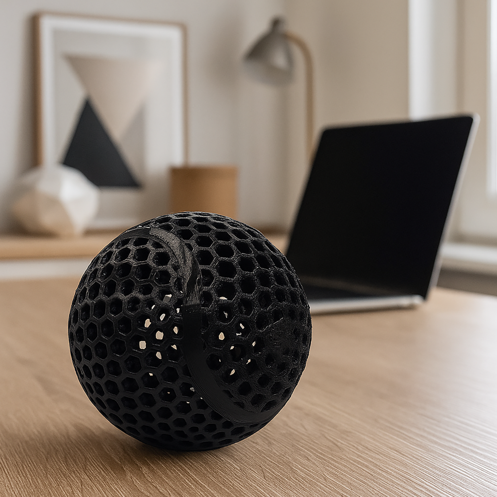 3D Designer Tennis Ball – Sports Toy