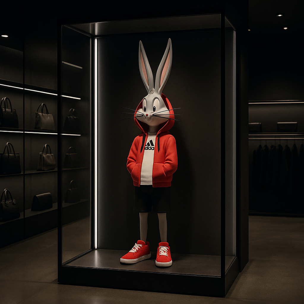 3D Figure - Rabbit Buggs in Streetwear Style