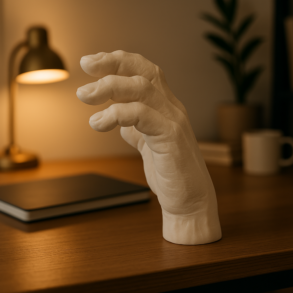 Male Hand Figurine - 3D Printing