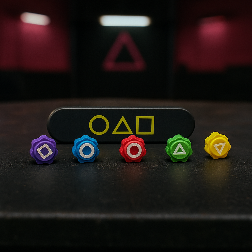 Squid Game Gonggi with Box - 3D Printing